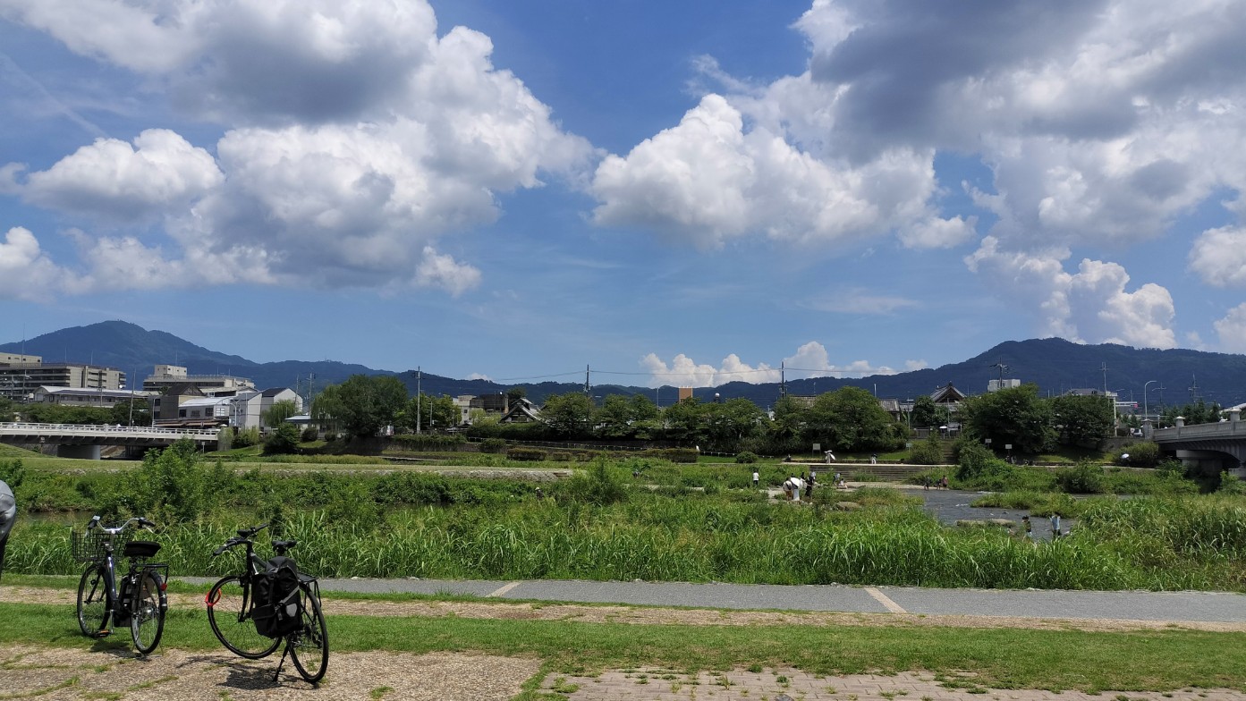 賀茂川ウッドデッキの画像